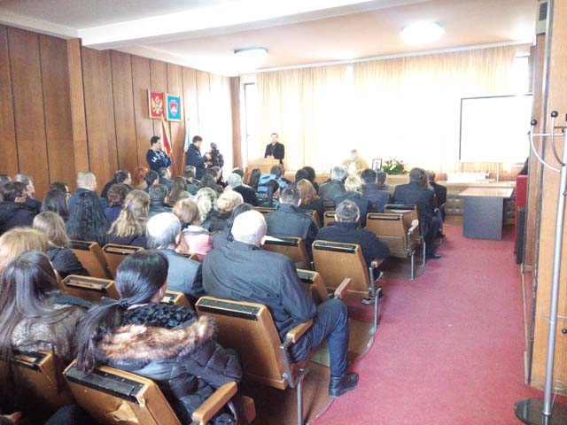 Komemorativna sjednica povodom smrti Petra Rahovića Komemorativna sjednica povodom smrti Petra Rahovića